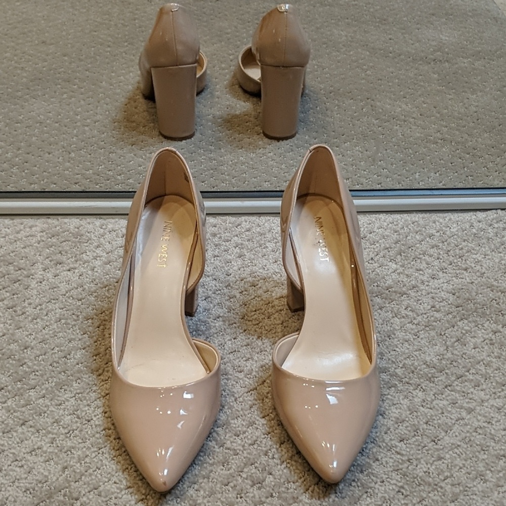 Chunky heels size 9.5